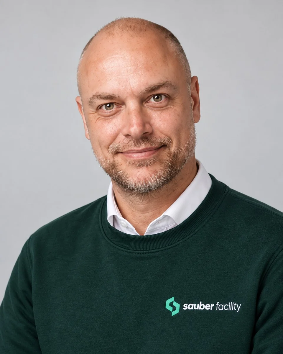Michael Bang, stifter og marketingchef i Sauber Facility
